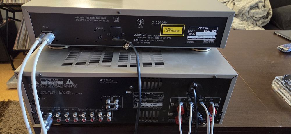 Denon PMA-920, DCD595