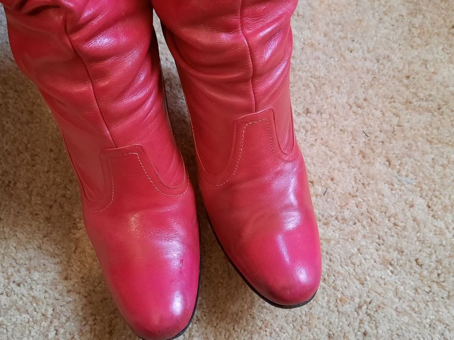 Сапожки, 38, кожа натур, осень.