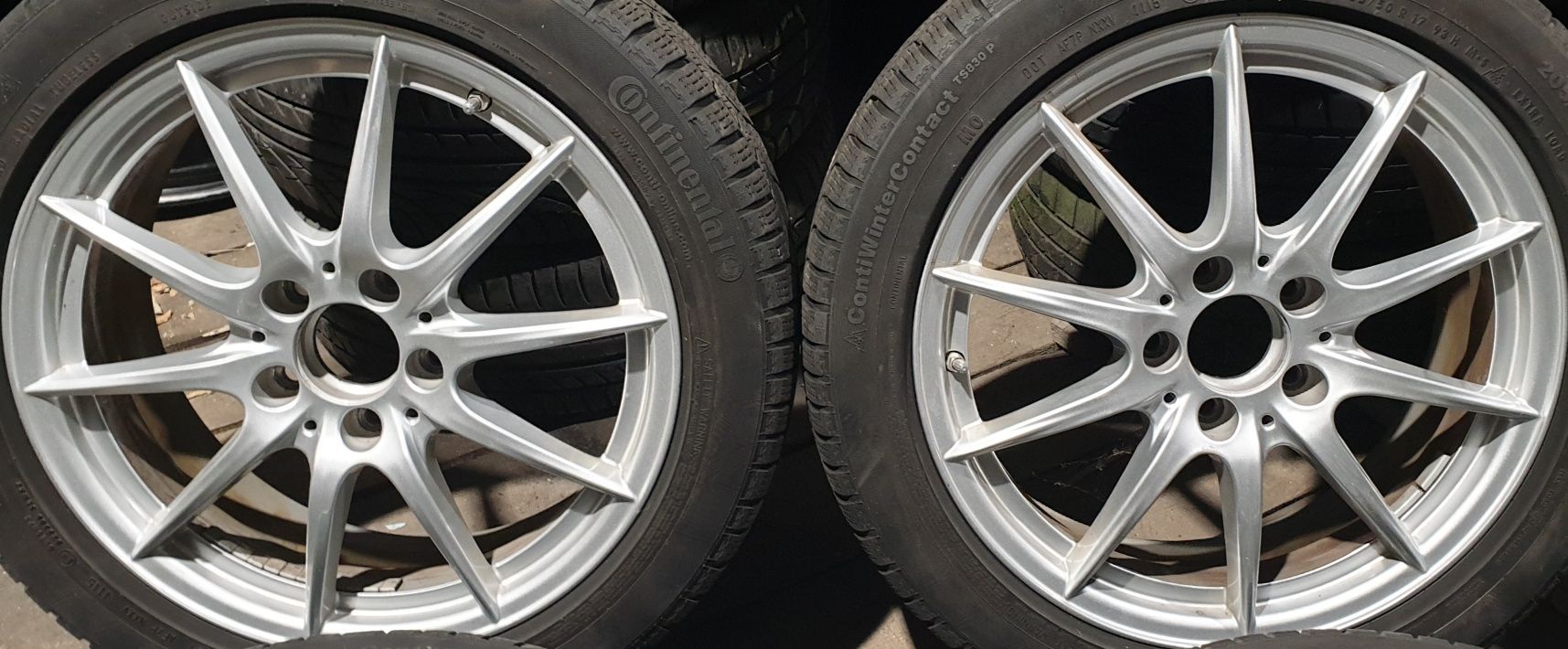 Alufelgi Mercedes 17 5x112 6.5J ET 49 Felgi A B C W246 W169 Oryginalne