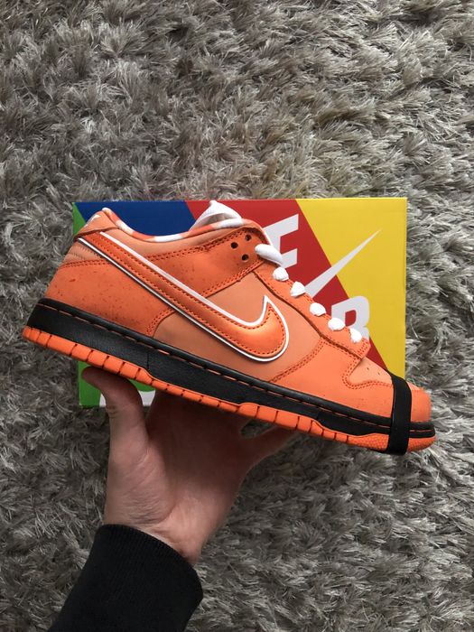 (42) Nike SB Dunk Low x Concepts Orange Locster