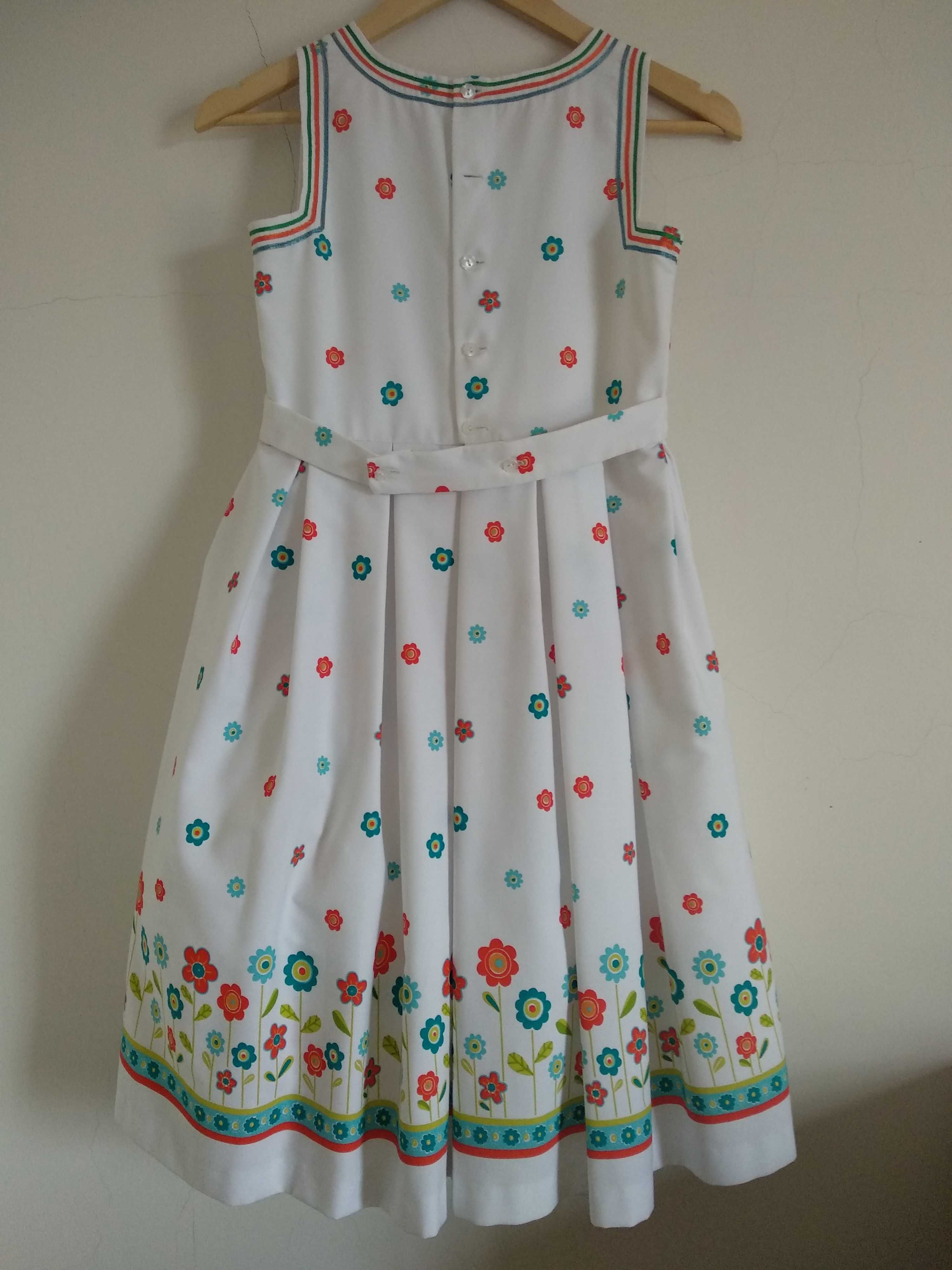 Vestido Floral Criança 12 Anos