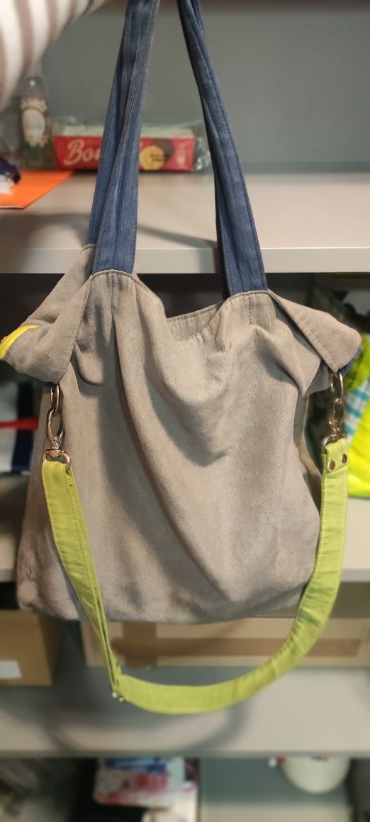 Torba Boho worek A4
