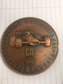 Medalha de Prova no Autódromo Internacional de Luanda 13/05/1973