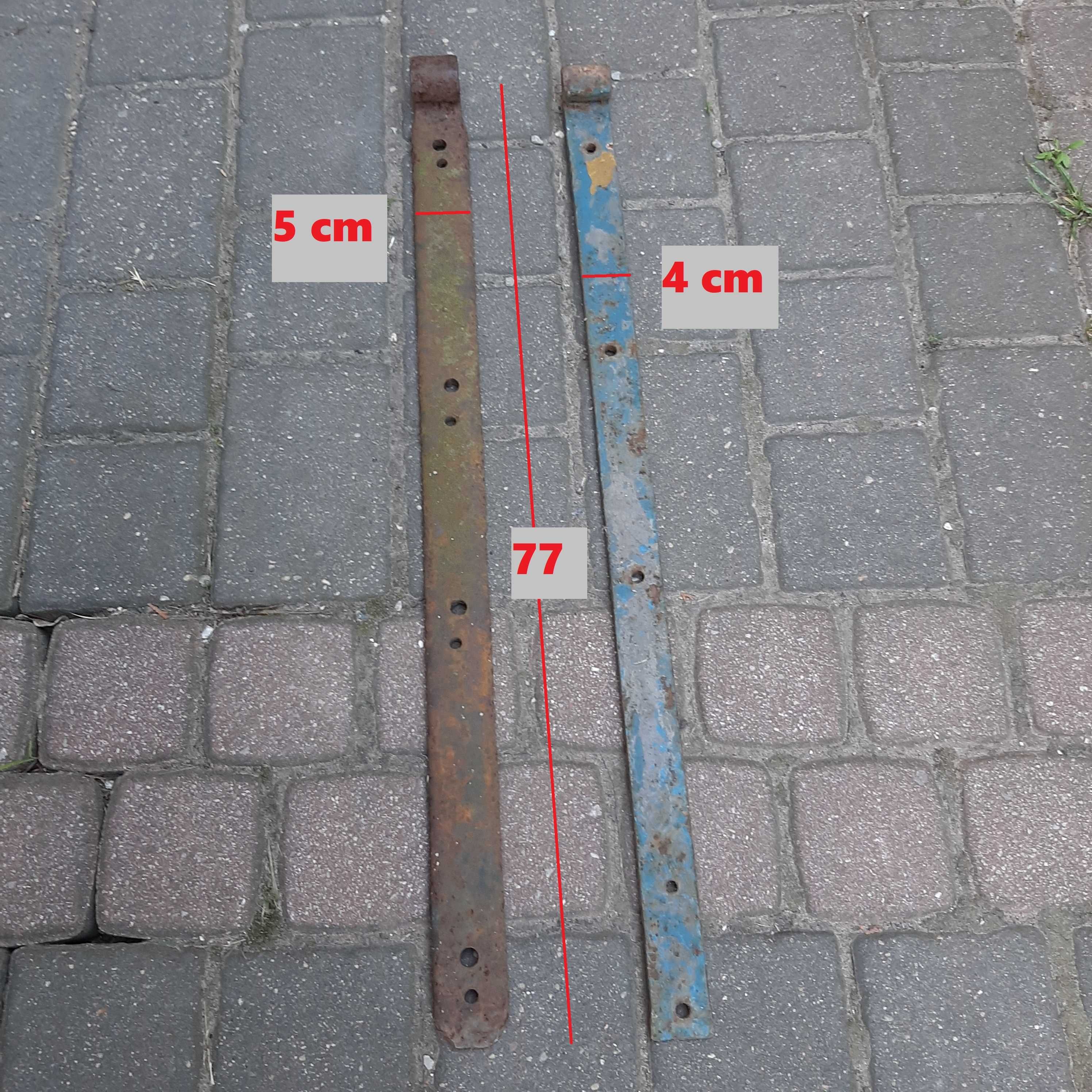 Stare zawiasy do bram drzwi okucia do bramy zawiasy pasowe WYSYŁKA