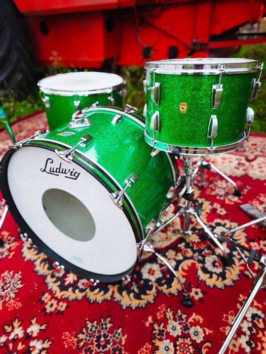 Perkusja Ludwig 24,13,18 blue/olive, keystone