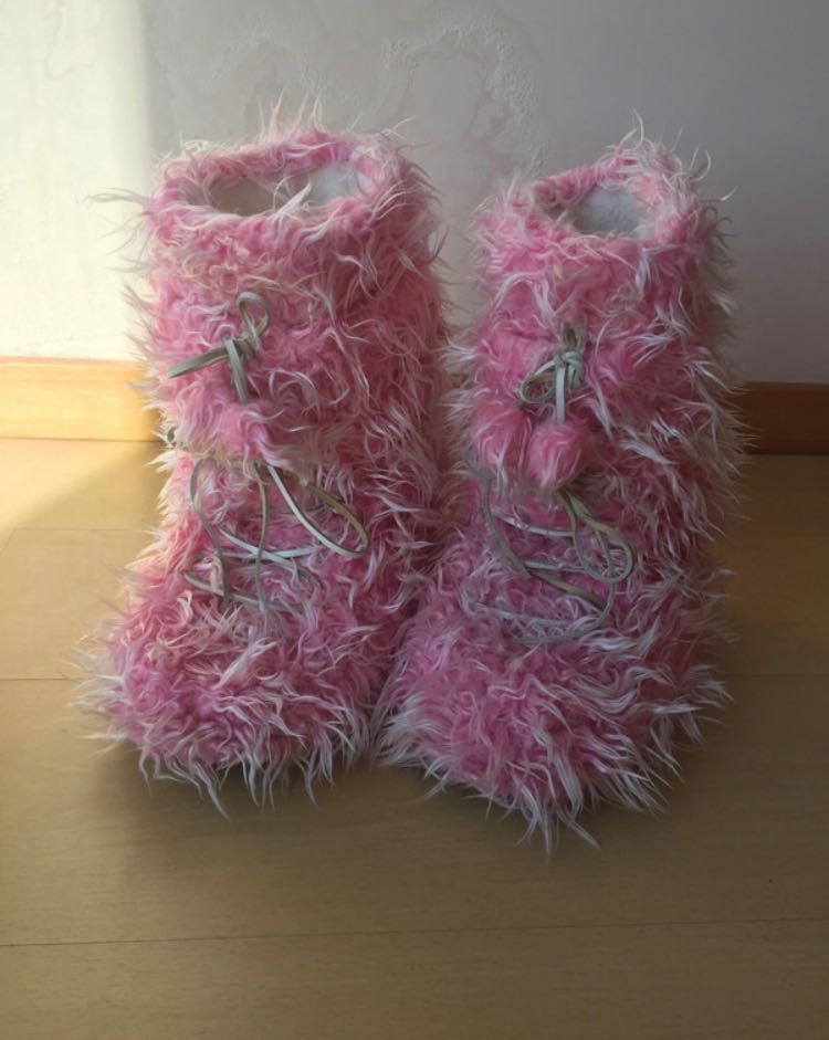 Botas de neve rosa O’neill de pelo