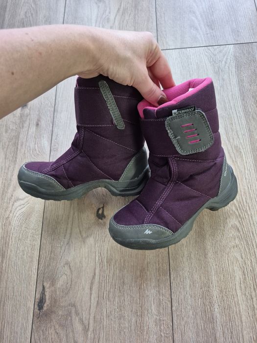 Продам зимові чоботи Quechua для дівчинки
