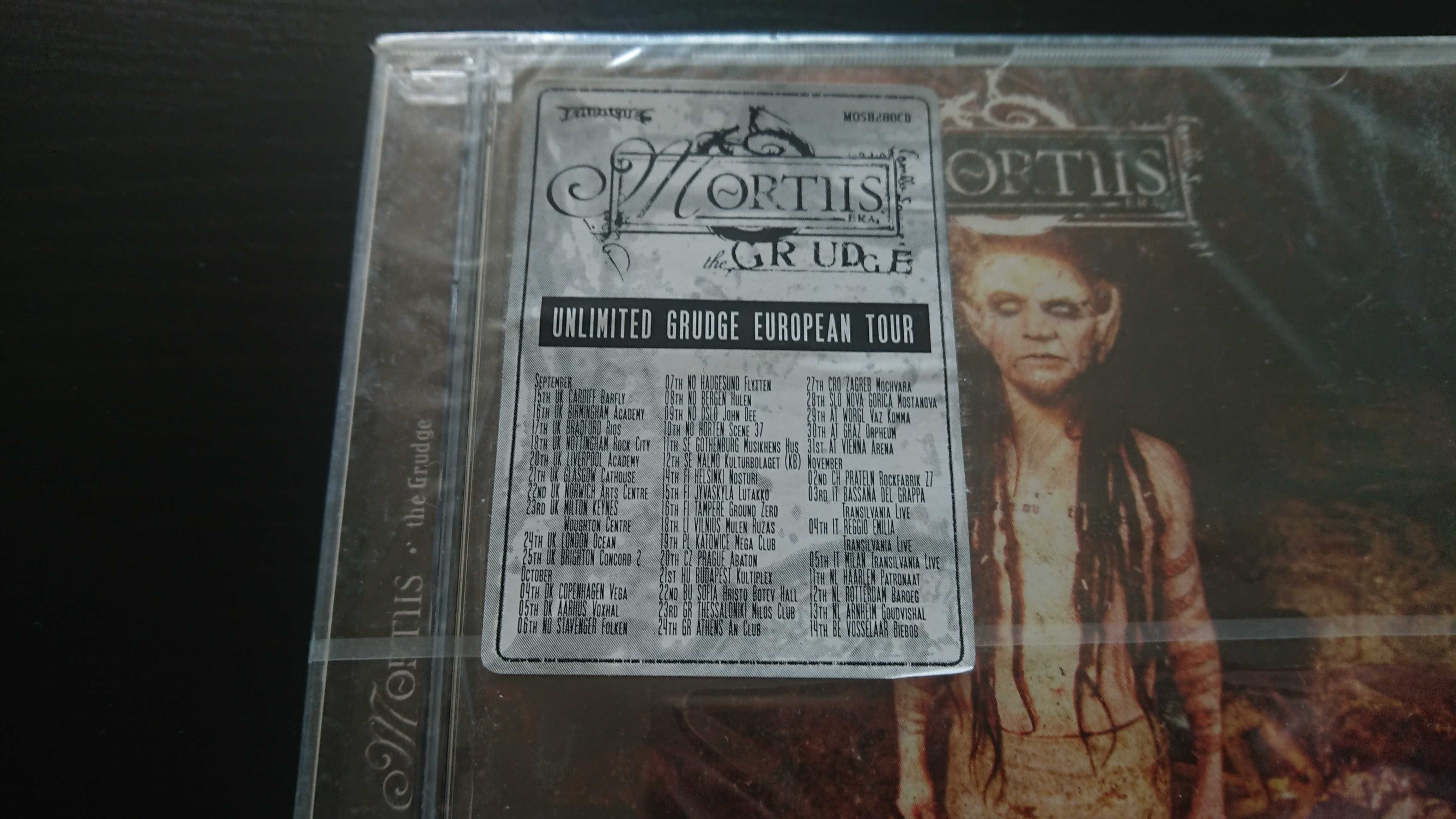 Mortiis The Grudge CD *NOWA* 2004 Folia Jewelcase Sticker Earache