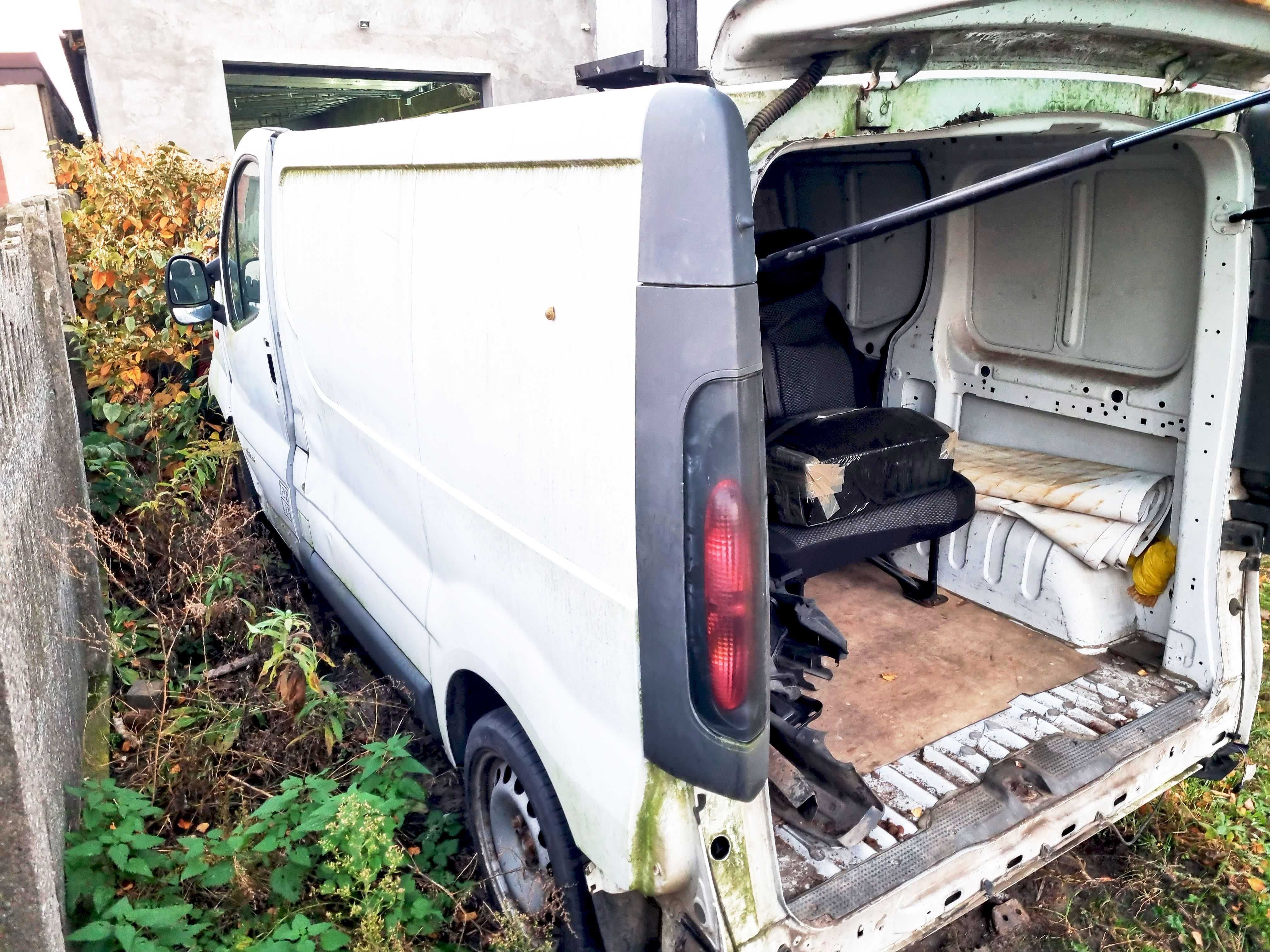 Trafic, Primastar, Vivaro - BUDA, DRZWI, KLAPA, ZAWIESZENIE, CZĘŚCI !