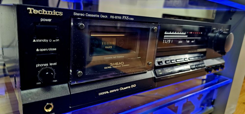 Technics RS-B765 PXS cap deck kasetowy bdb stan.