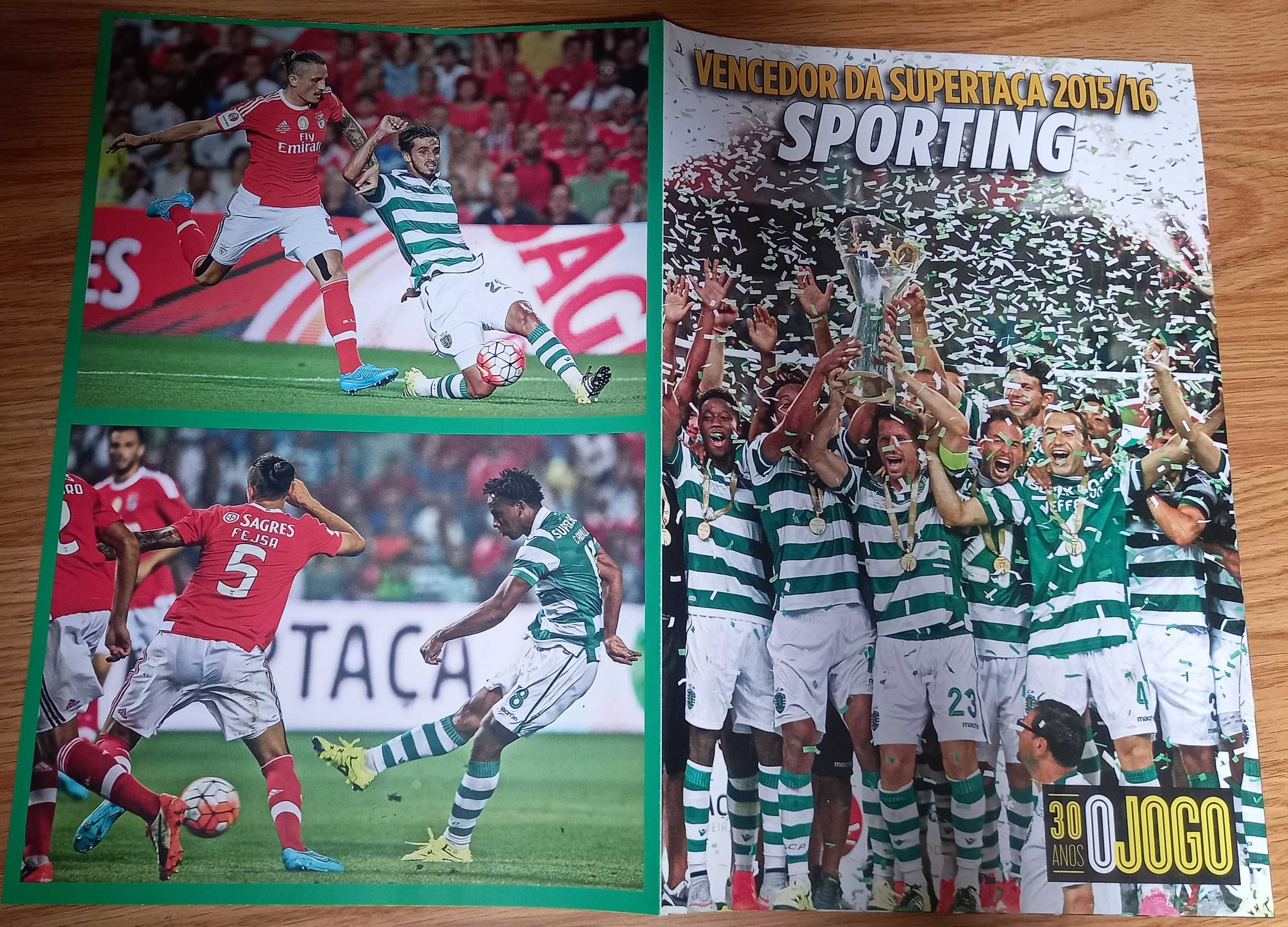2 Posters Supertaça 15/16 Sporting