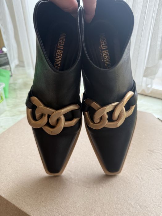 Ботинки казаки angelo bervicato оригинал