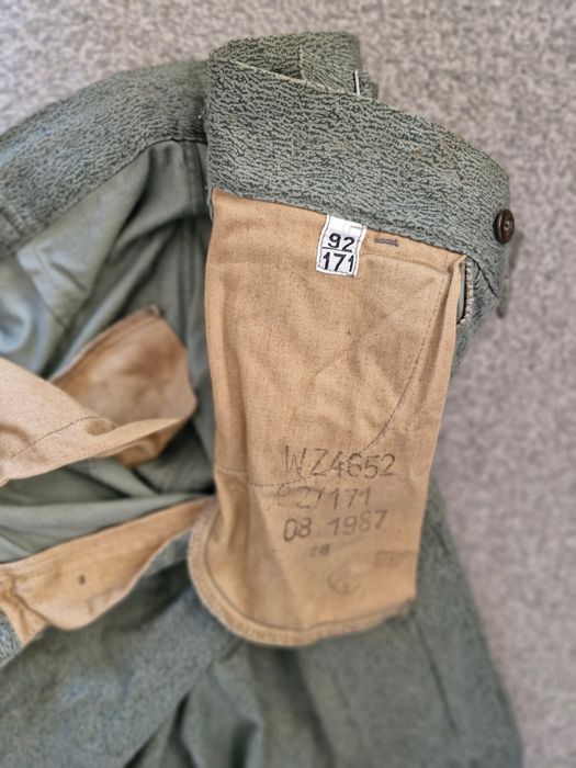 Wojsko Polskie, LWP-PRL spodnie mora..