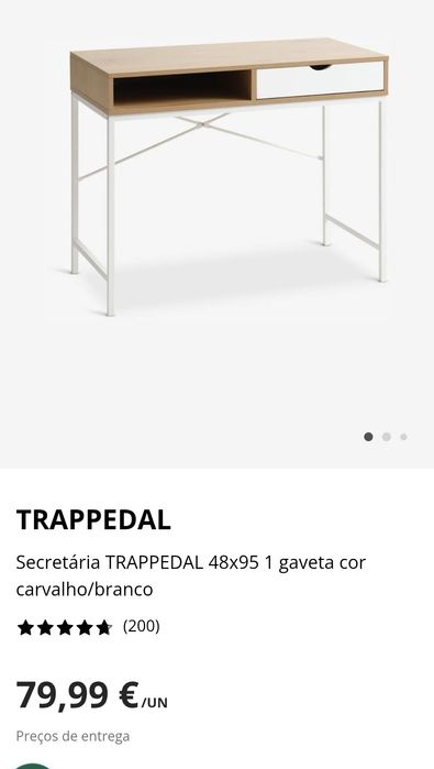 Secretária praticamente nova