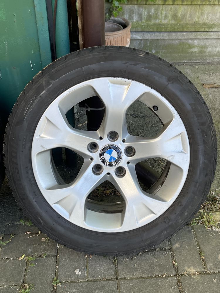 Felgi BMW Styling 317 oryginalne z X1 e84 17" + Opony Bridgestone