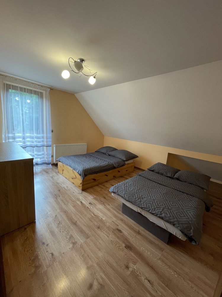 Domek 10 os. na wyłączność nad samym brzegiem rzeki Brennica