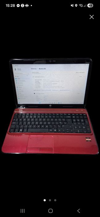 Portátil HP Pavilion g6 Vermelho 8GB RAM SSD Win11