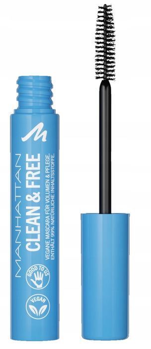Manhattan Tusz Do Rzęs Clean &Free Black 1010N