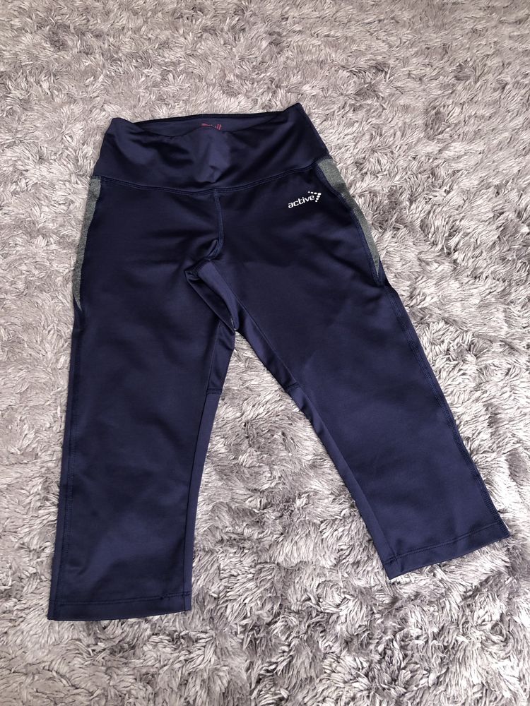 legginsy sportowe 3/4 crivit S