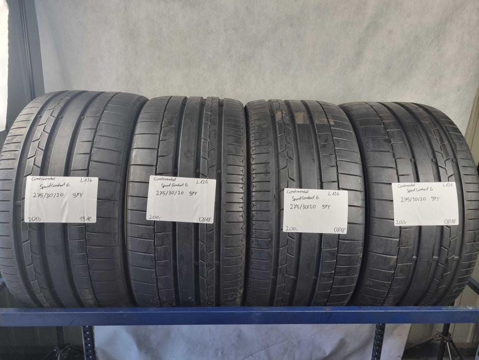 Continental Sport Contact 6 275/30/20 97Y 2018 rok