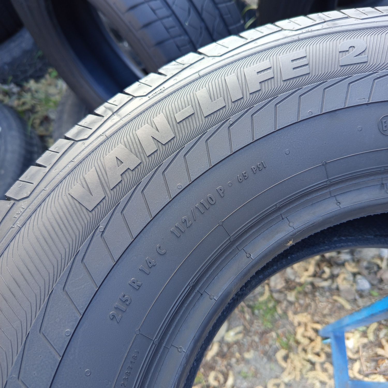 2 lub 4x 215/14C Hankook i Semperit 2024r jak nowe