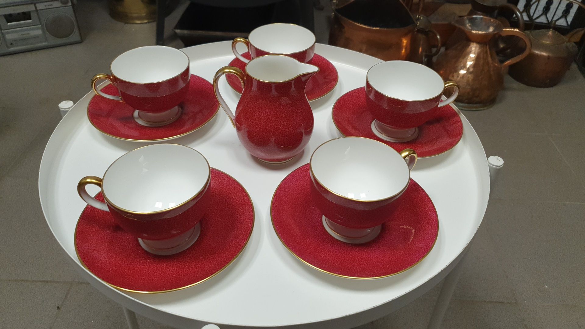 Filiżanki angielskie do kawy Wedgwood