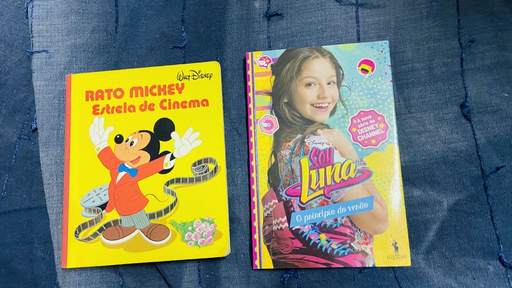 Livros da Disney variados