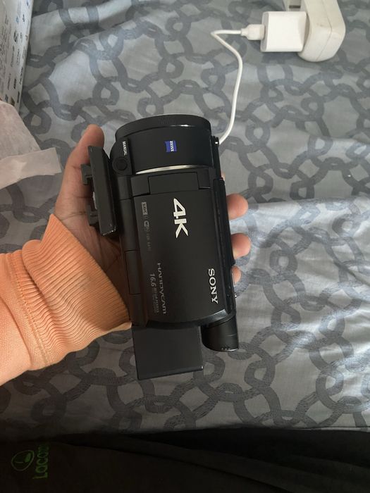 Camera Sony, 4K e cartao