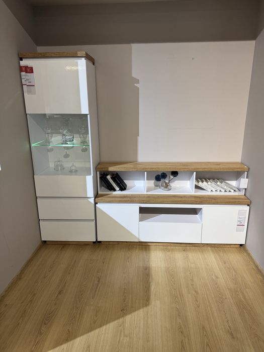 Zestaw mebli Erla rtv witryna szafka wiszaca