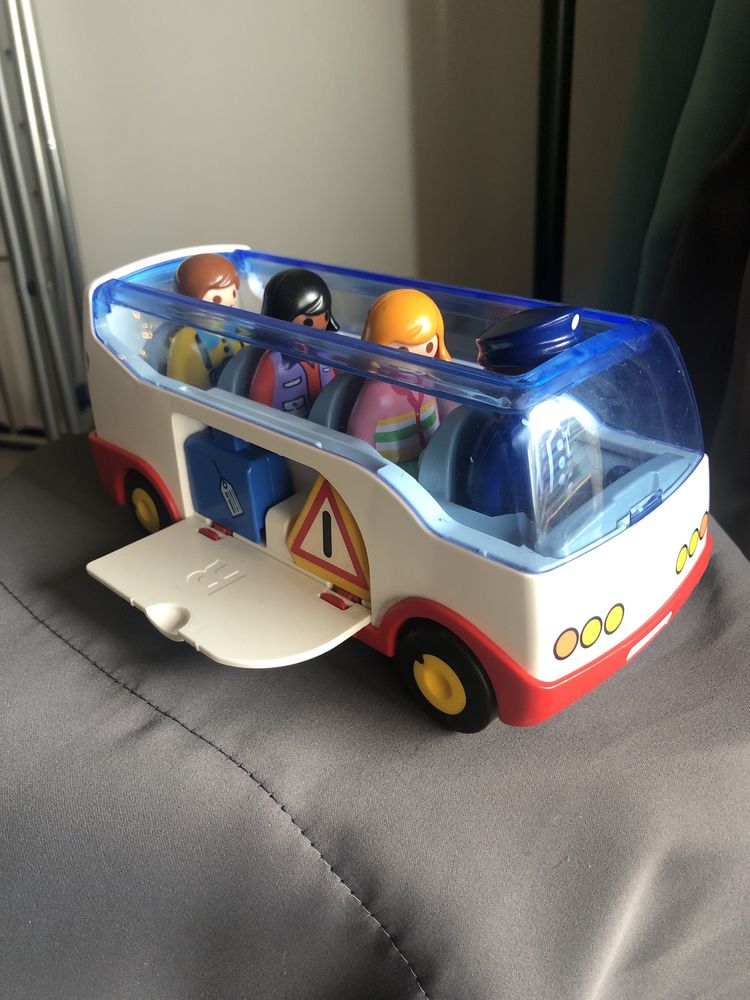 Carrinha de transporte playmobil