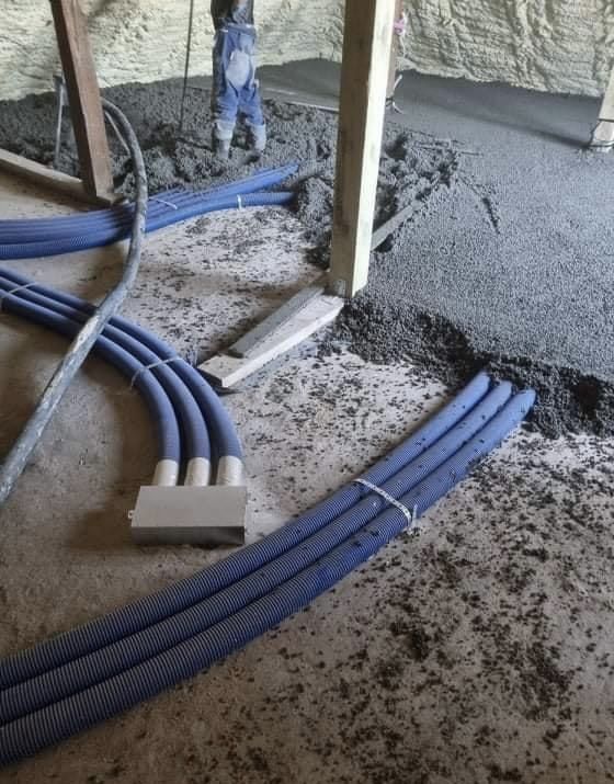Styrobeton zamiast styropianu,posadzki z miksokreta ,