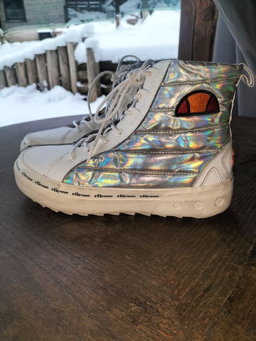 Buty sportowe, damskie ocieplane sneakersy Ellesse 37 jak nowe