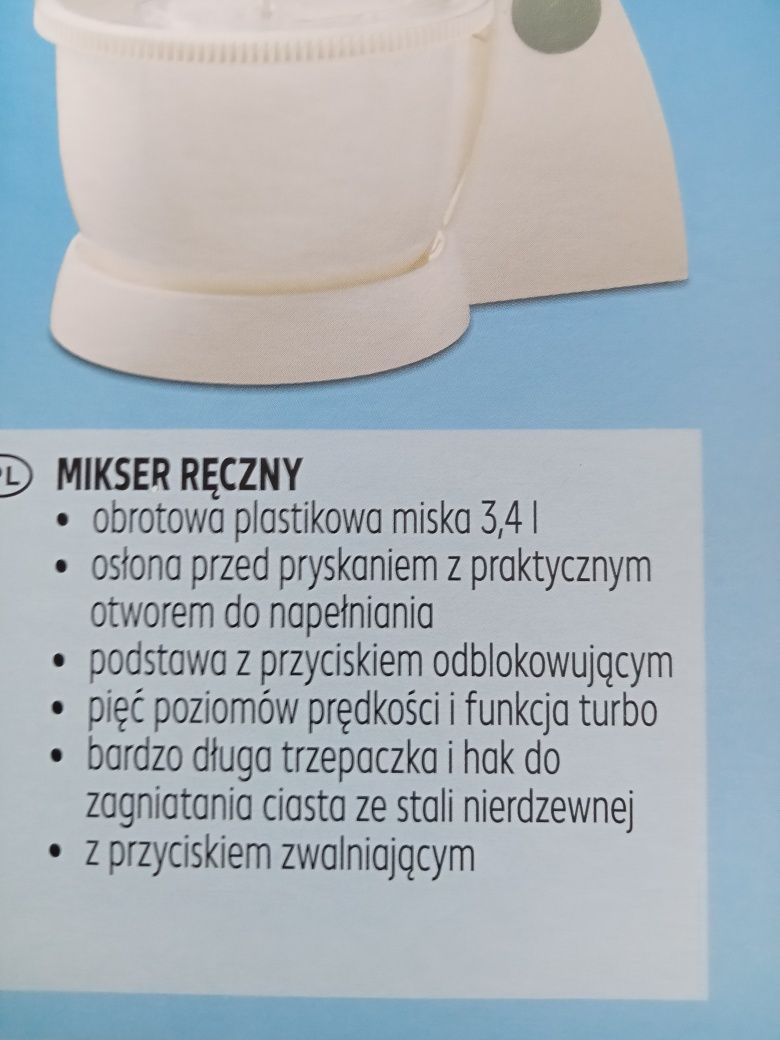 Mikser z misą 3.4 L