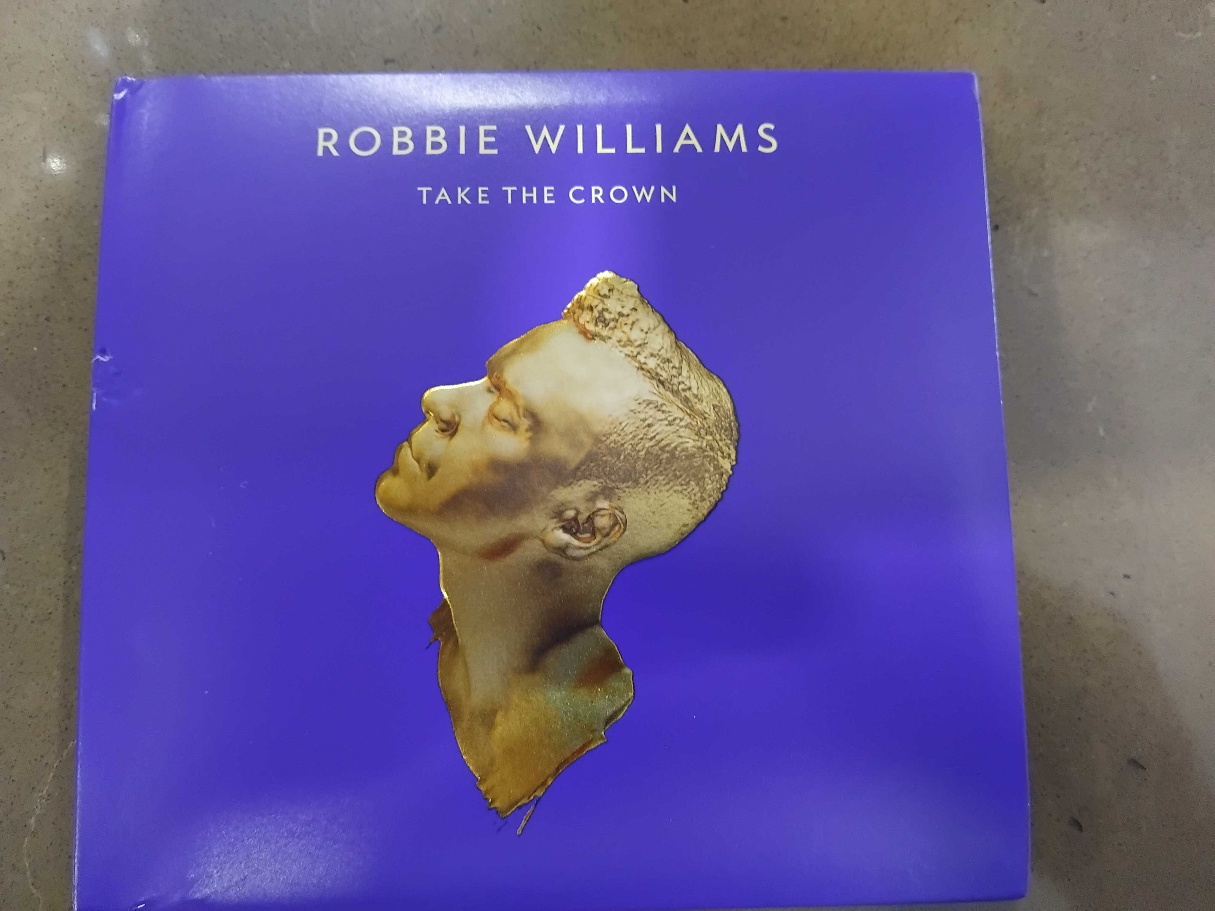 Robbie Williams em cd e dvd novo