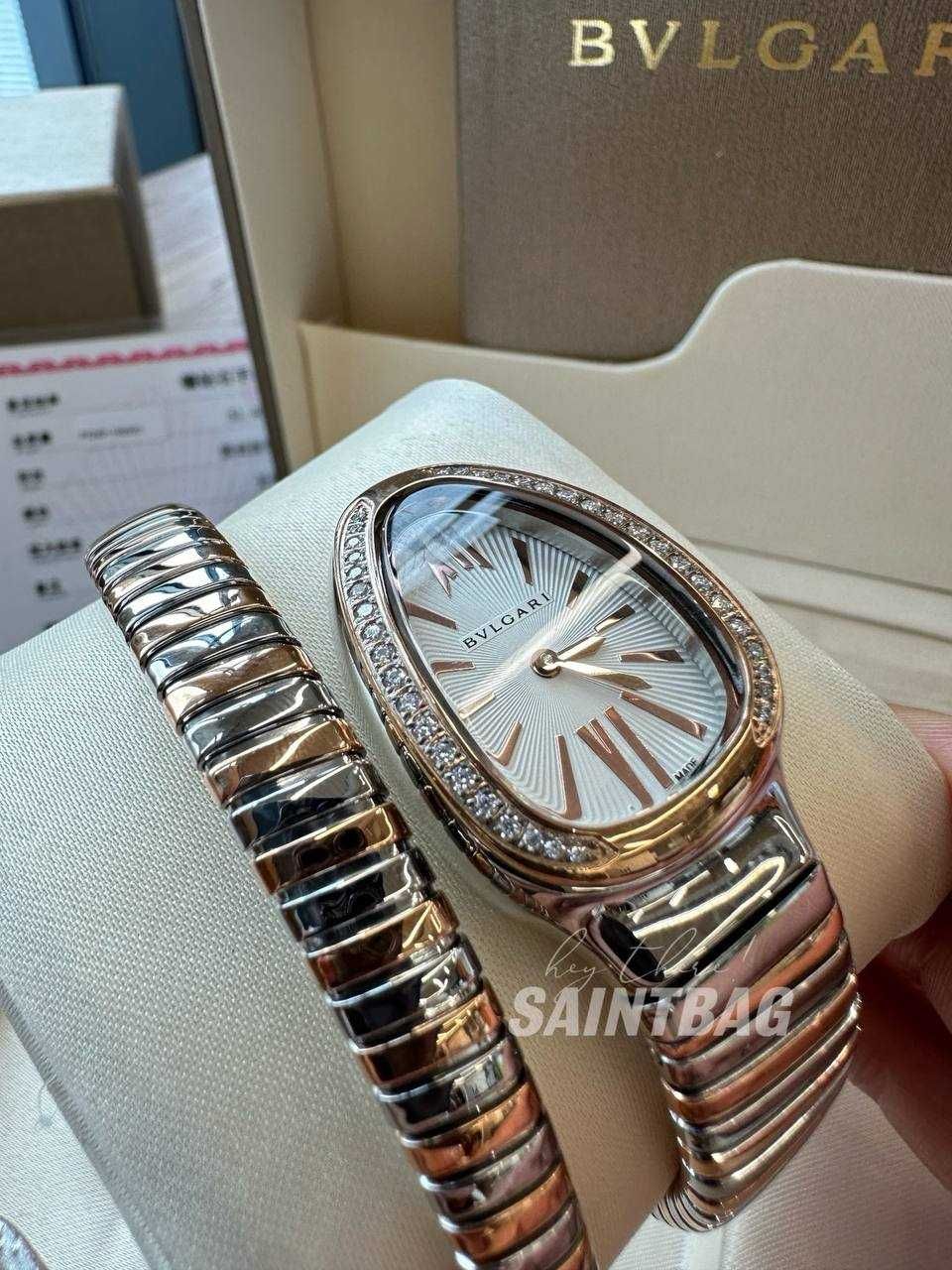 Под заказ часы Bulgari Булгари сталь розовое золото