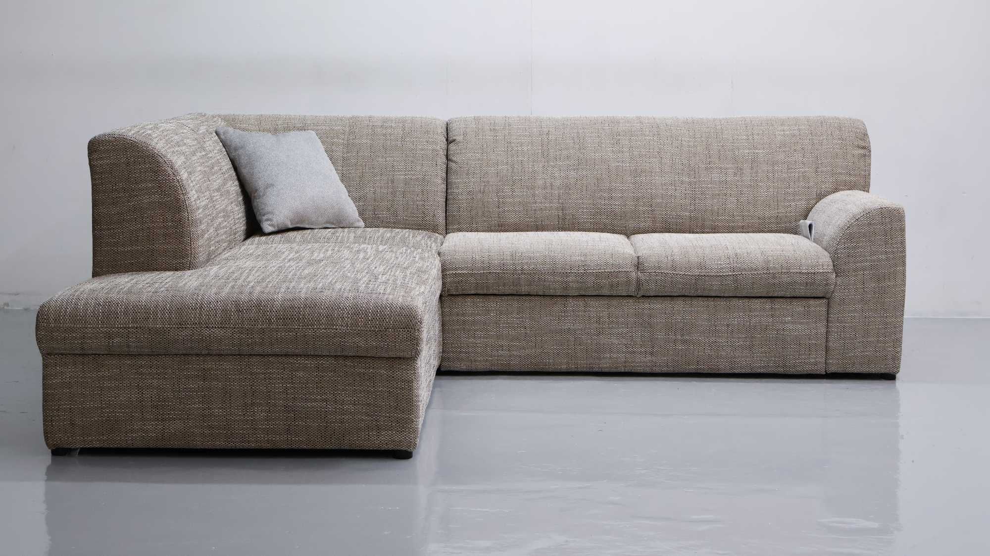 TBN Nowy narożnik z funkcją spania rogówka KANAPA sofa TKANINA