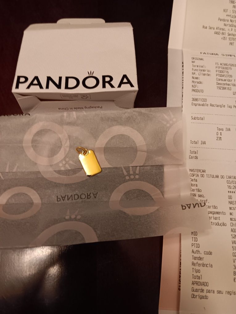 Penente retangular Pandora