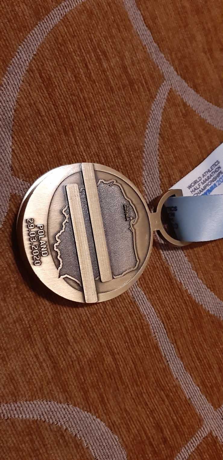 Medal z Mistrzostw Świata w Półmaratonie - unikat