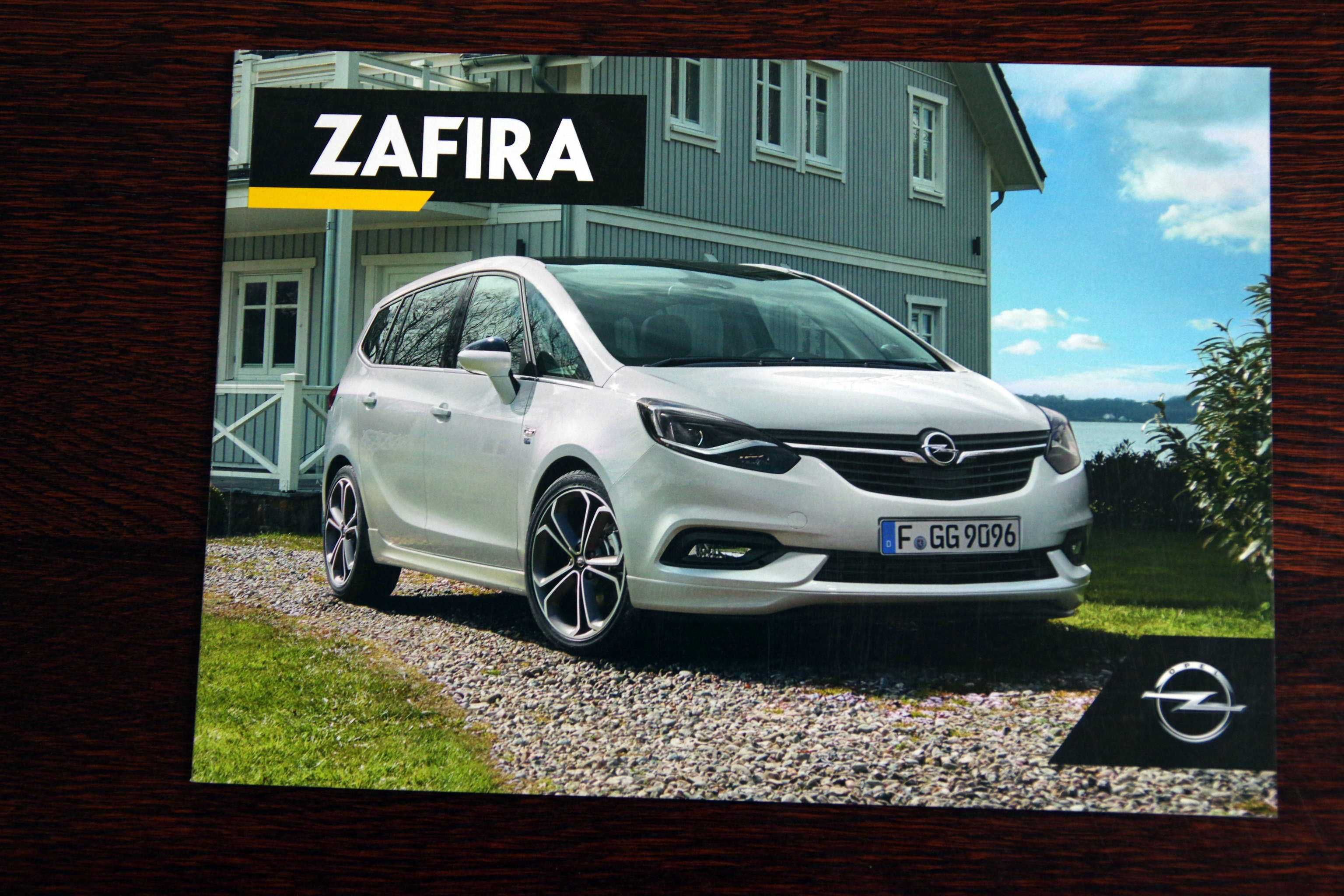 OPEL ZAFIRA C - katalog, prospekt