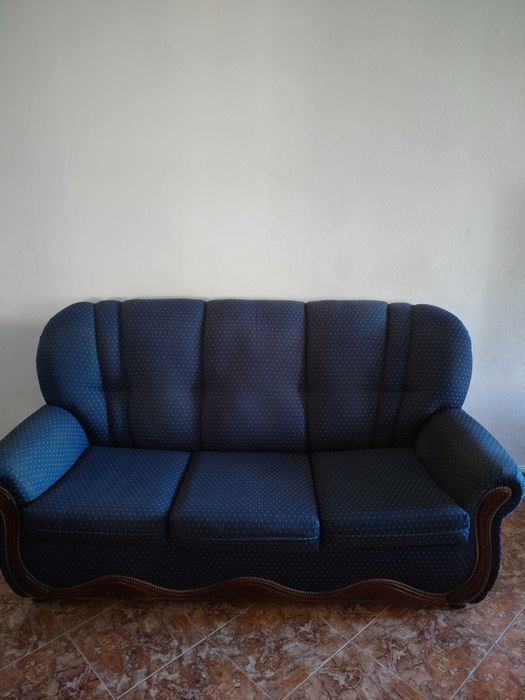 Sofá 3 Pessoas com Cama Francesa
