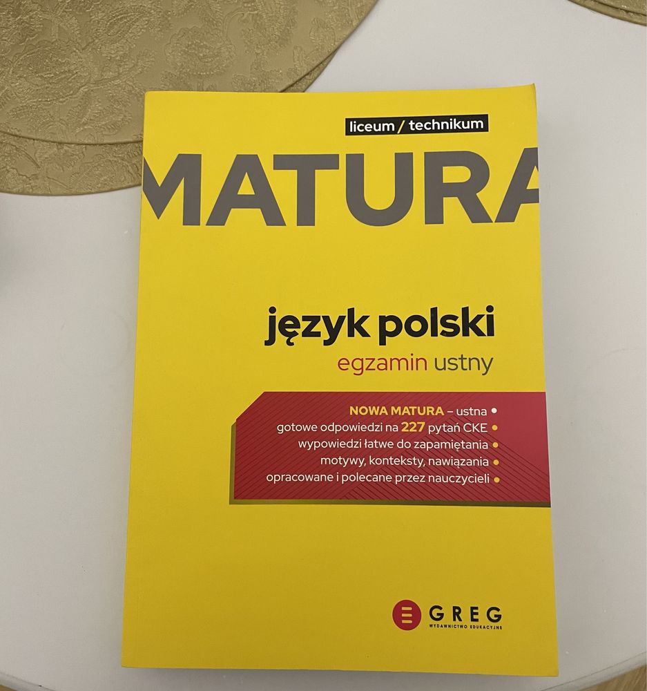 Repetytorium maturalne język polski, matura ustna