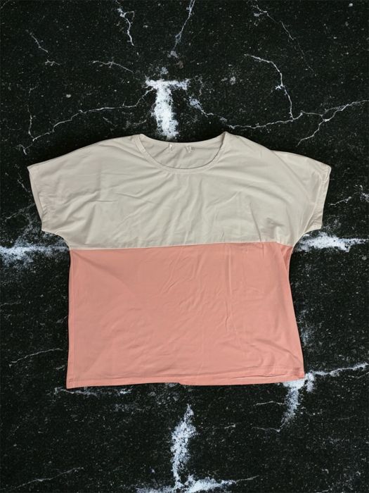 Tshirt bluzka koszulka z krótkim rękawem L XL