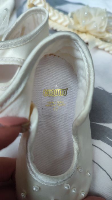 Buty do chrztu i inne akcesoria dla Dziewczynki