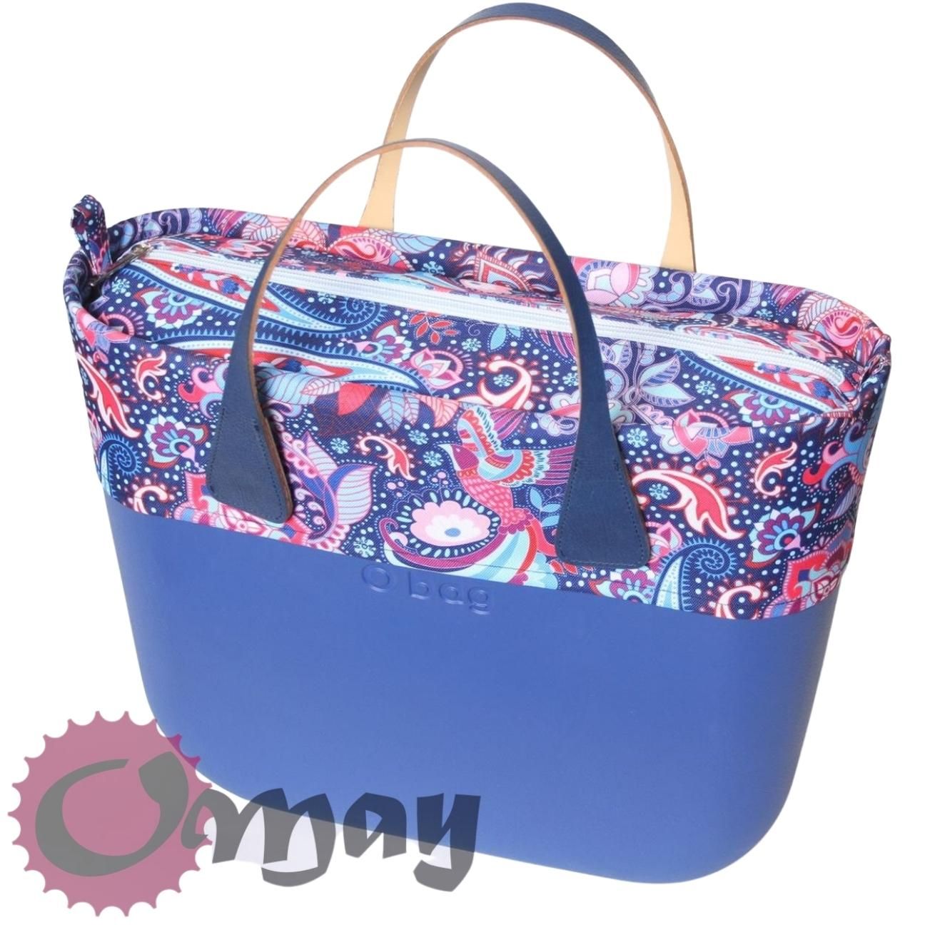 organizer OBAG STANDARD +OPASKA orient błękit 2 kieszenie wkład OMAY