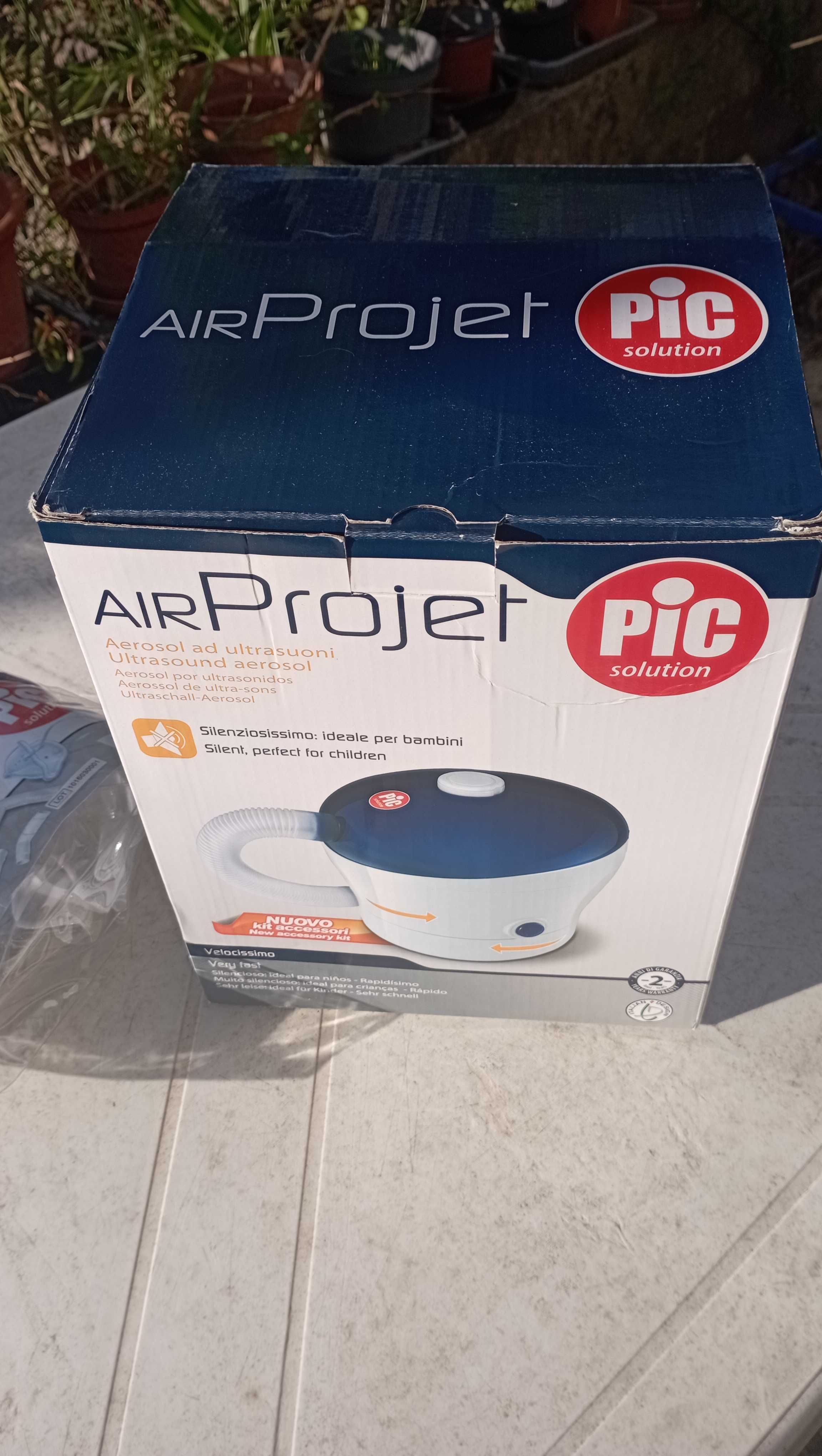 Aerossol de ultra -sons air projet PIC solution + acessórios