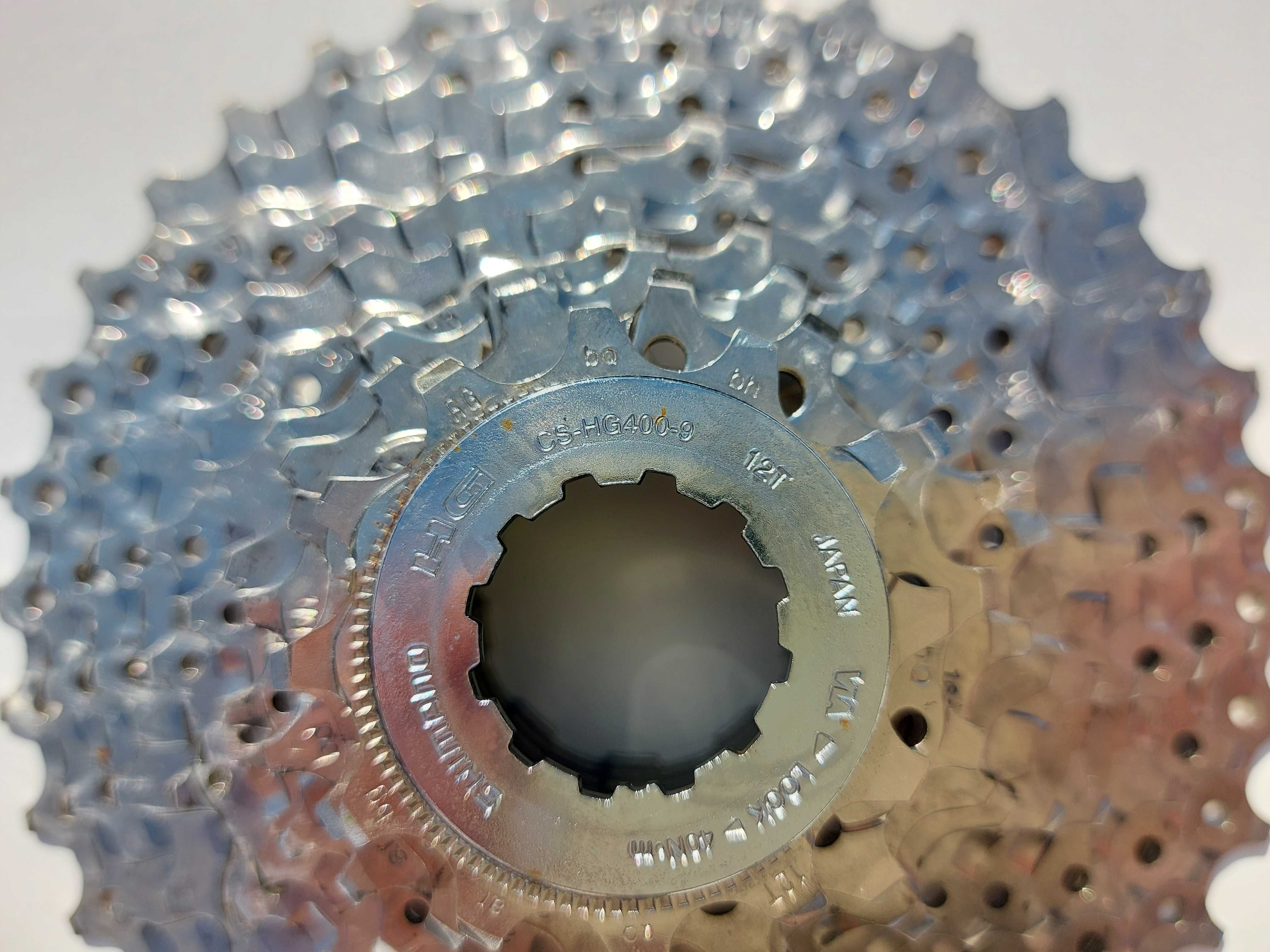 Kaseta Shimano CS-HG201-9; 11-36 oraz CS-HG400-9; 12-36