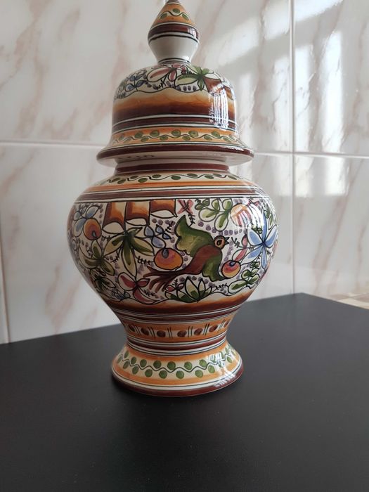 Jarrão pintado à mão