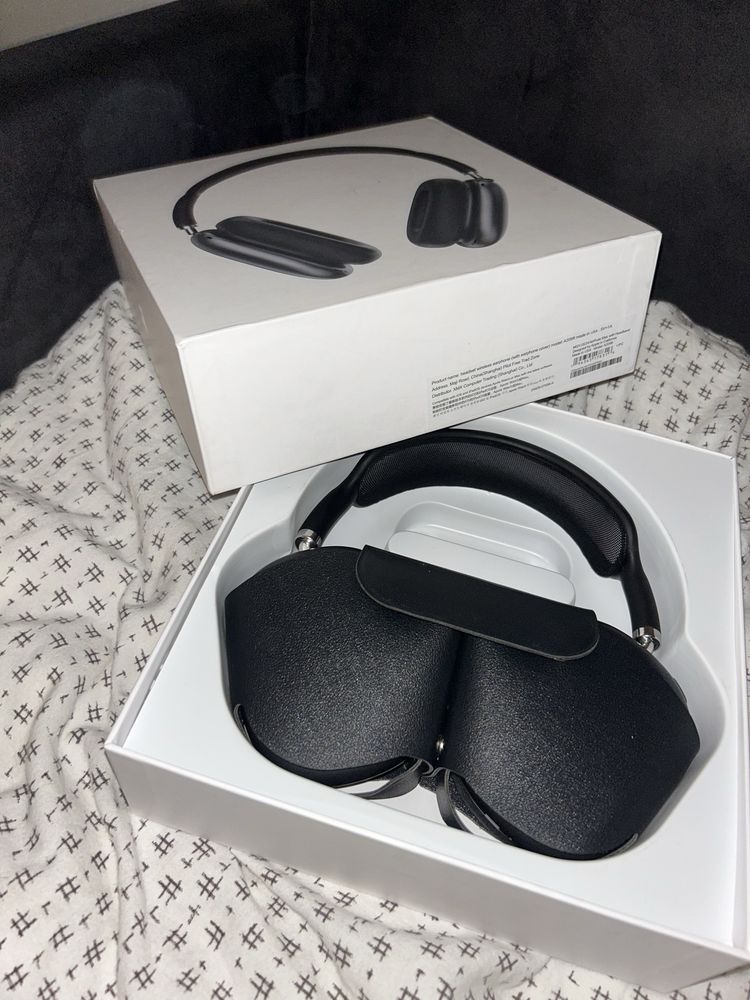Air pods max czarne