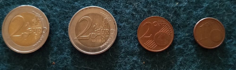 Продам два евро германия, история Слава Украине, и один и два евро цен