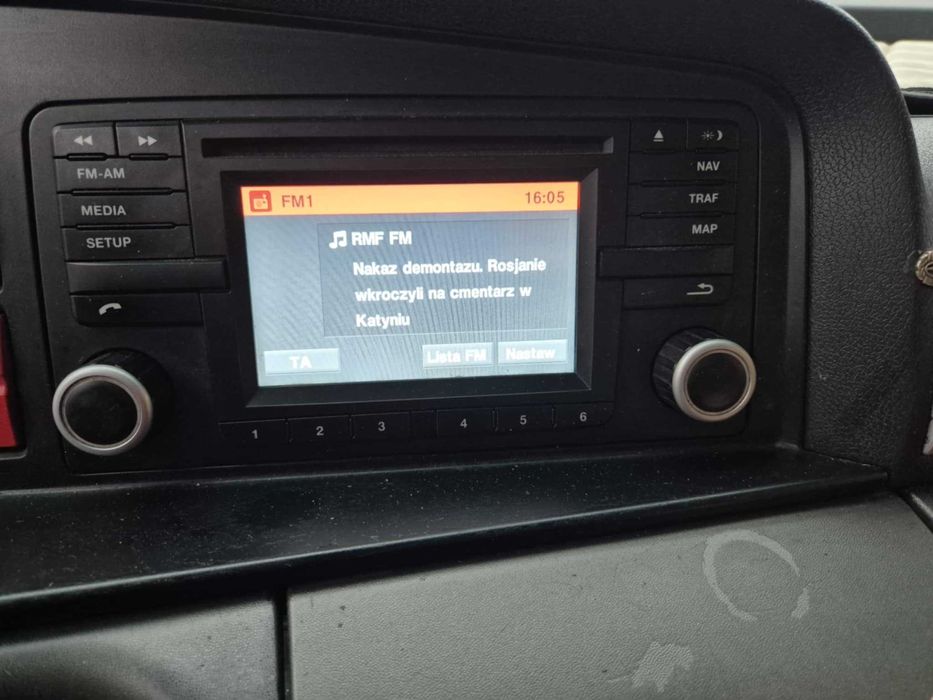 MAN TGX euro 6 radio nawigacja